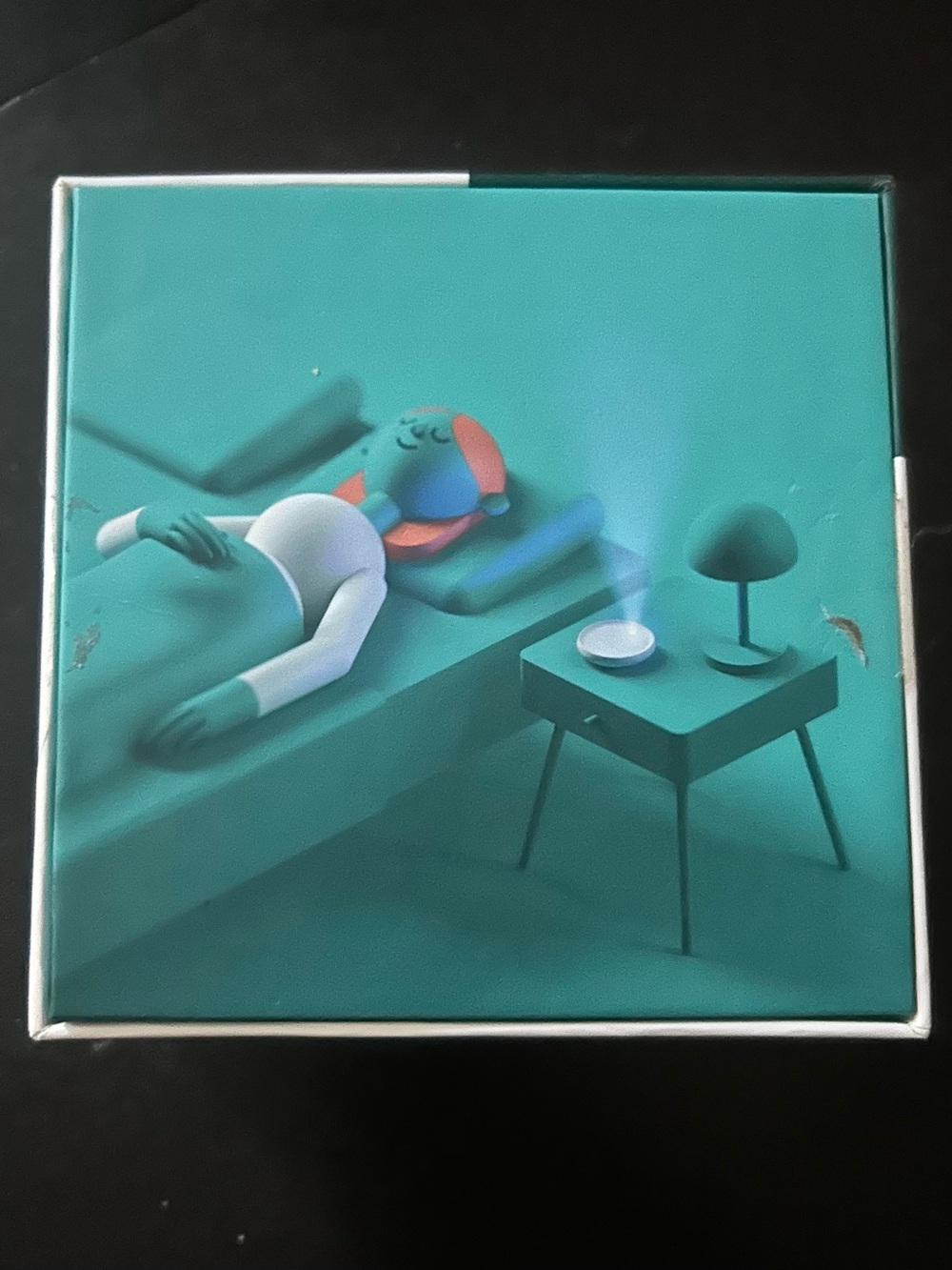 Dodow Sleep Aid Device - White with Teal Packaging - Picture 3 of 3